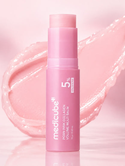 Medicube PDRN Pink Collagen Multi Balm Stick for Face – Hydrating, Brightening & Nourishing Skin Care